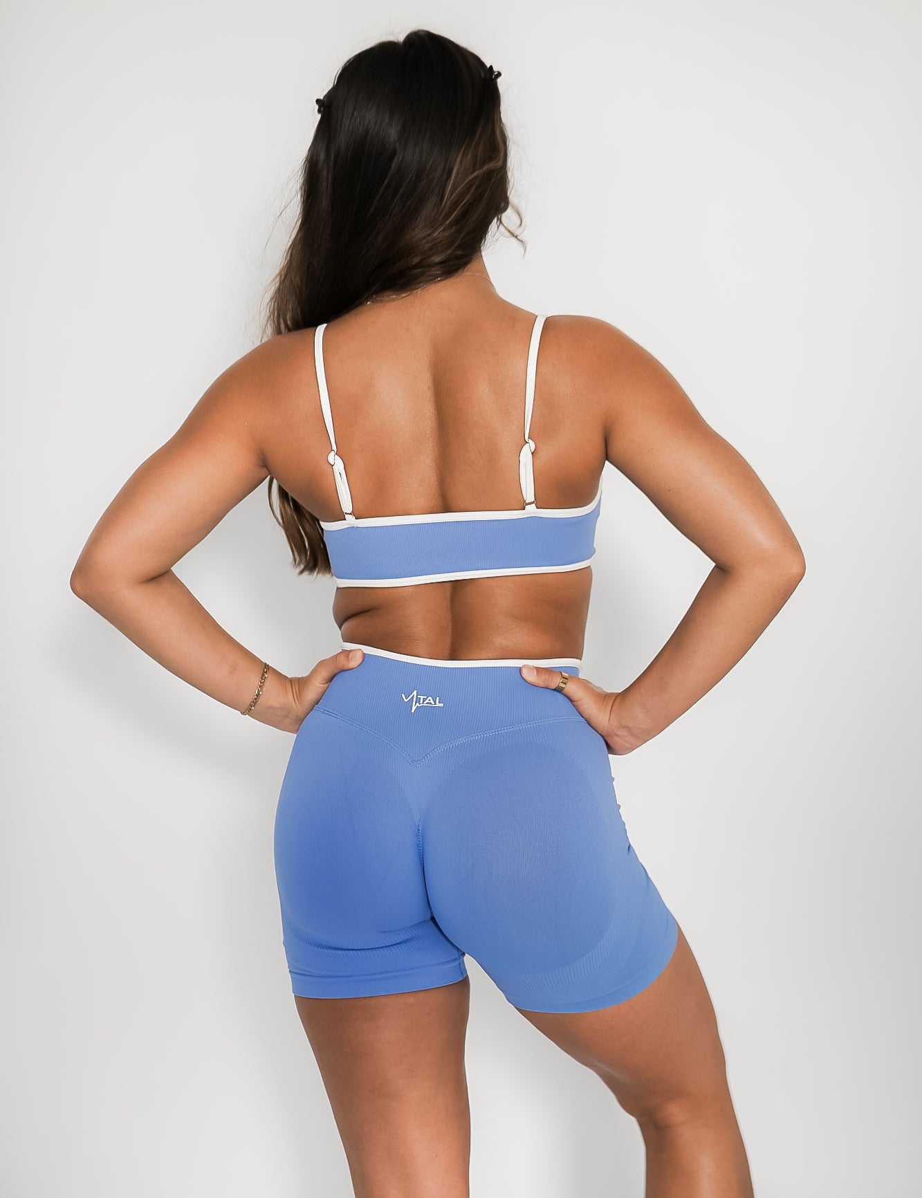 Luxe Tempo Bra - Periwinkle - VITAL APPAREL