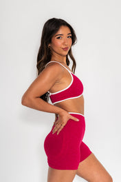 Luxe Tempo Bra - Red Leopard - VITAL APPAREL