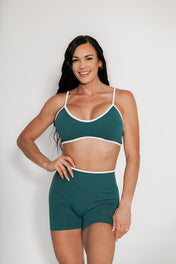 Luxe Tempo Bra - Teal - VITAL APPAREL