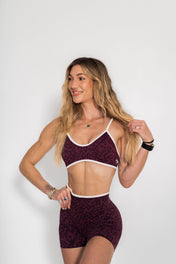 Luxe Tempo Bra - Velvet Leopard - VITAL APPAREL