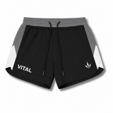 Momentum Short 6" - Gray/Cream