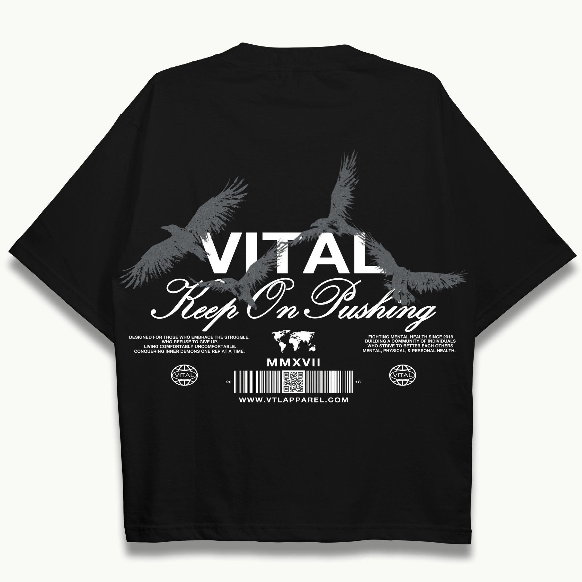 Oversized Heavyweight Pump Cover - Escape - VITAL APPAREL