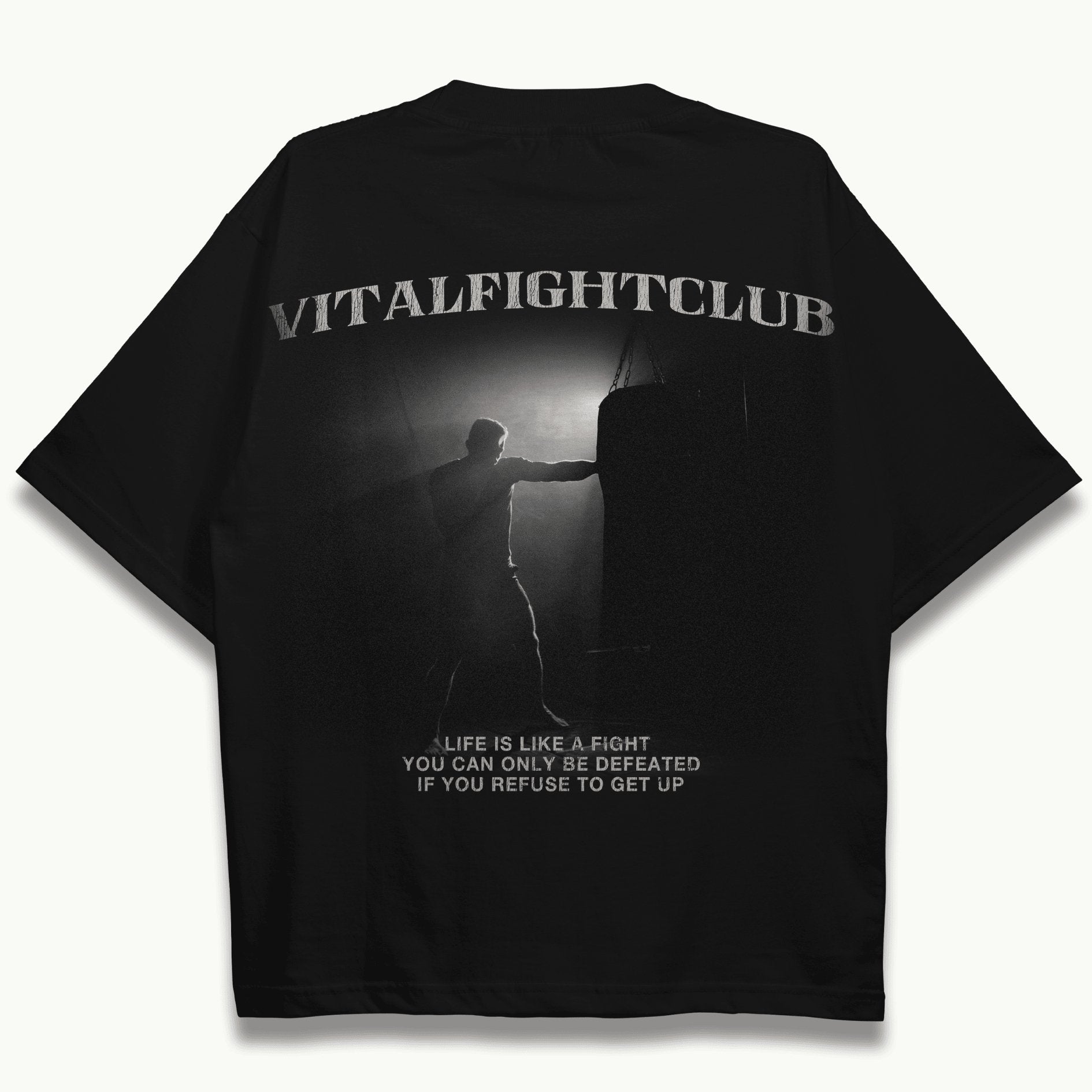 Oversized Heavyweight Pump Cover - Fight Club - VITAL APPAREL