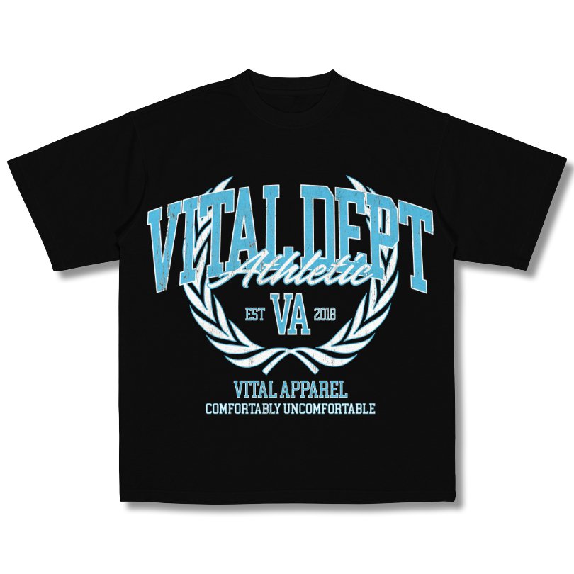 Oversized Heavyweight Pump Cover - Vital Dept Black - VITAL APPAREL