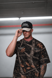 Oversized Pump Cover T-Shirt - Aspire Trust the Process Midnight Camo - VITAL APPAREL