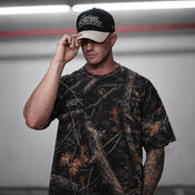 Oversized Pump Cover T-Shirt - Aspire Trust the Process Midnight Camo - VITAL APPAREL