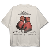 Oversized Pump Cover T-Shirt - Beige VFC CUC