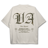 Oversized Pump Cover T-Shirt - Beige/Woodland VA