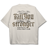 Oversized Pump Cover T-Shirt - Beige/Woodland WDKY