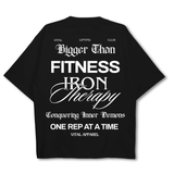Oversized Pump Cover T-Shirt - Black BTF IT