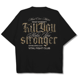 Oversized Pump Cover T-Shirt - Black/Woodland WDKY