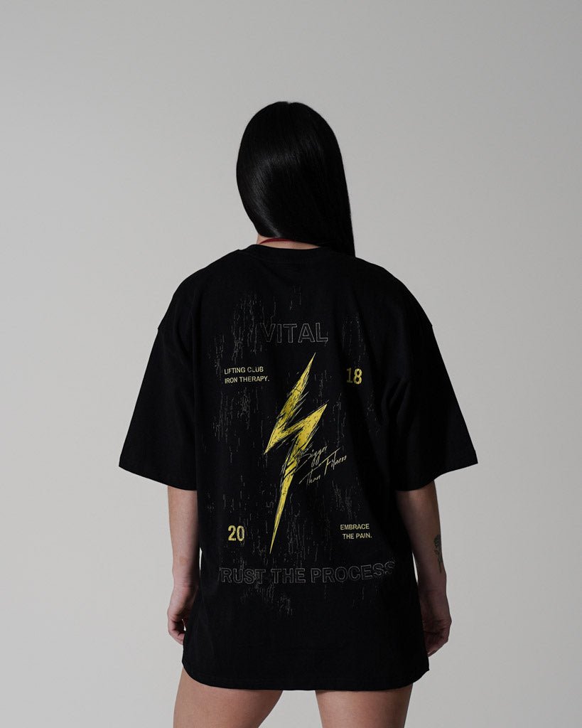 Oversized Pump Cover T-Shirt - Electric T - VITAL APPAREL