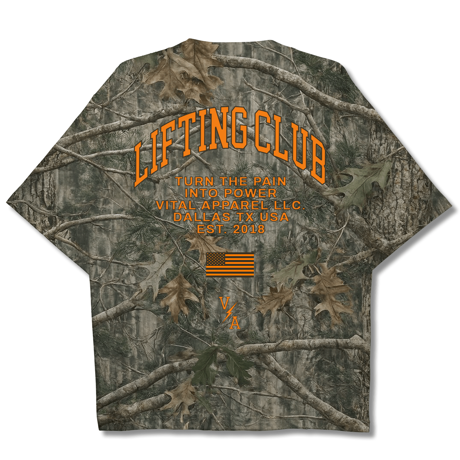 Oversized Pump Cover T-Shirt - Gone Lifting - VITAL APPAREL