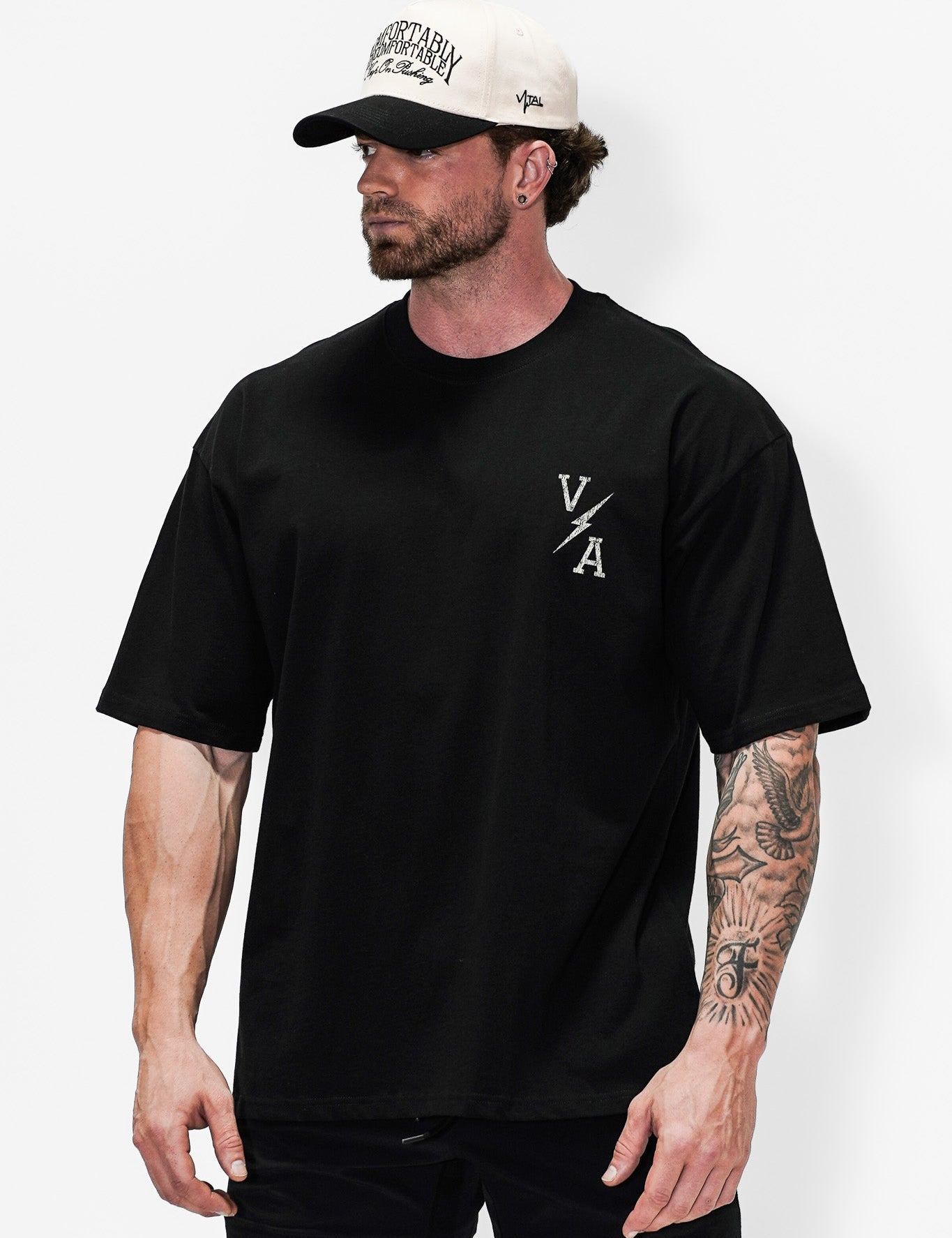 Oversized Pump Cover T-Shirt - Love Hurts - VITAL APPAREL