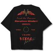 Oversized Pump Cover T-Shirt - Marathon Tour T - VITAL APPAREL
