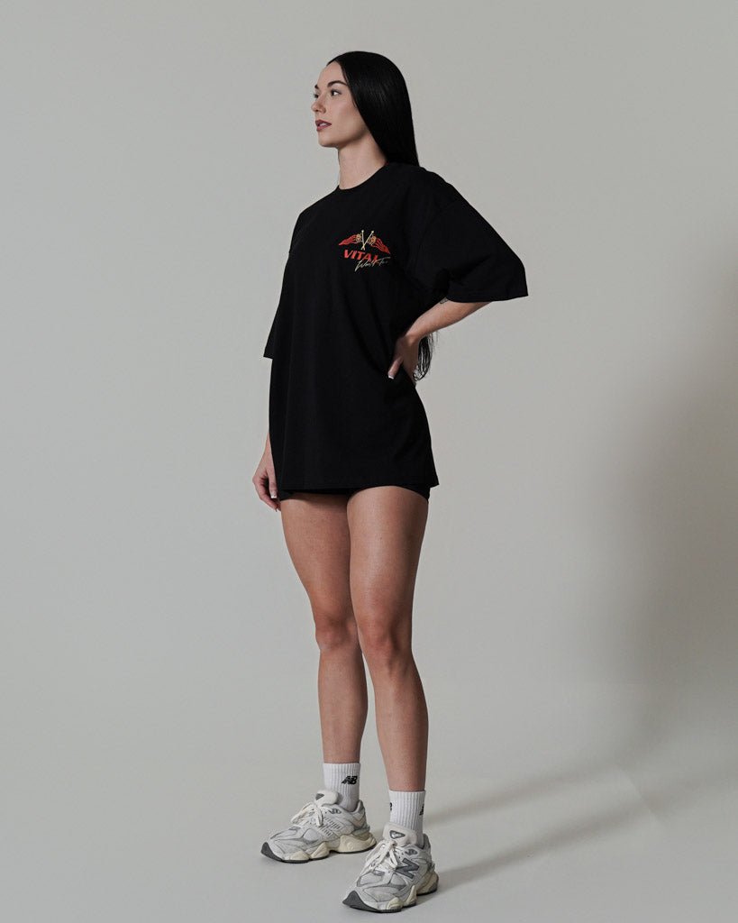 Oversized Pump Cover T-Shirt - Marathon Tour T - VITAL APPAREL