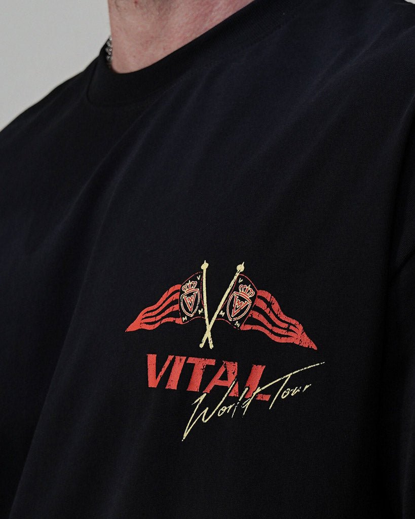 Oversized Pump Cover T-Shirt - Marathon Tour T - VITAL APPAREL