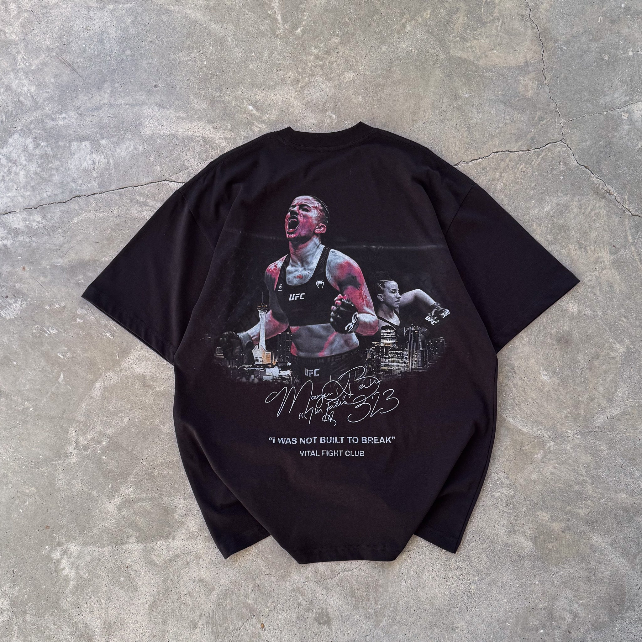 Oversized Pump Cover T-Shirt - Maycee Barber 323 - VITAL APPAREL