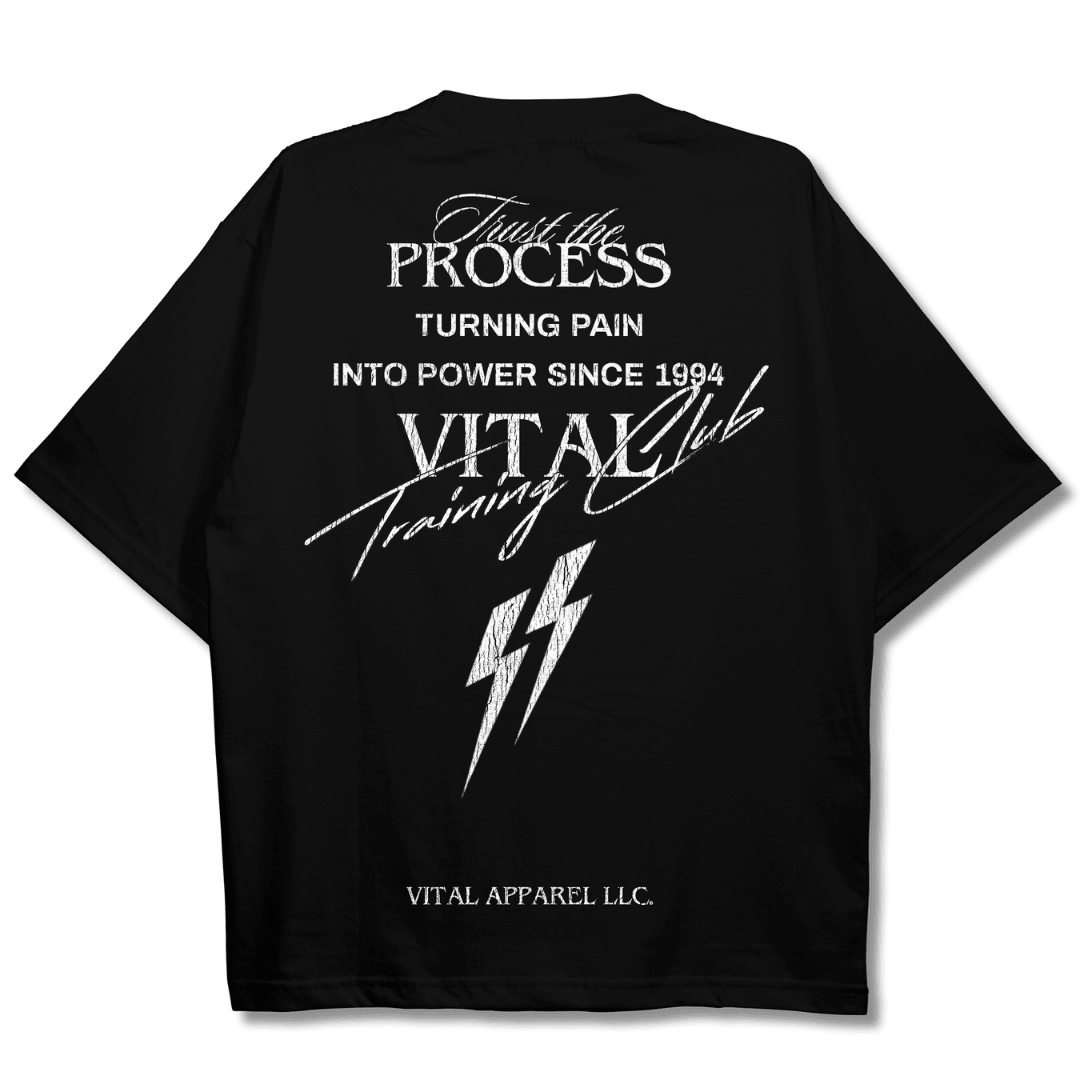 Oversized Pump Cover T-Shirt - Power T - VITAL APPAREL