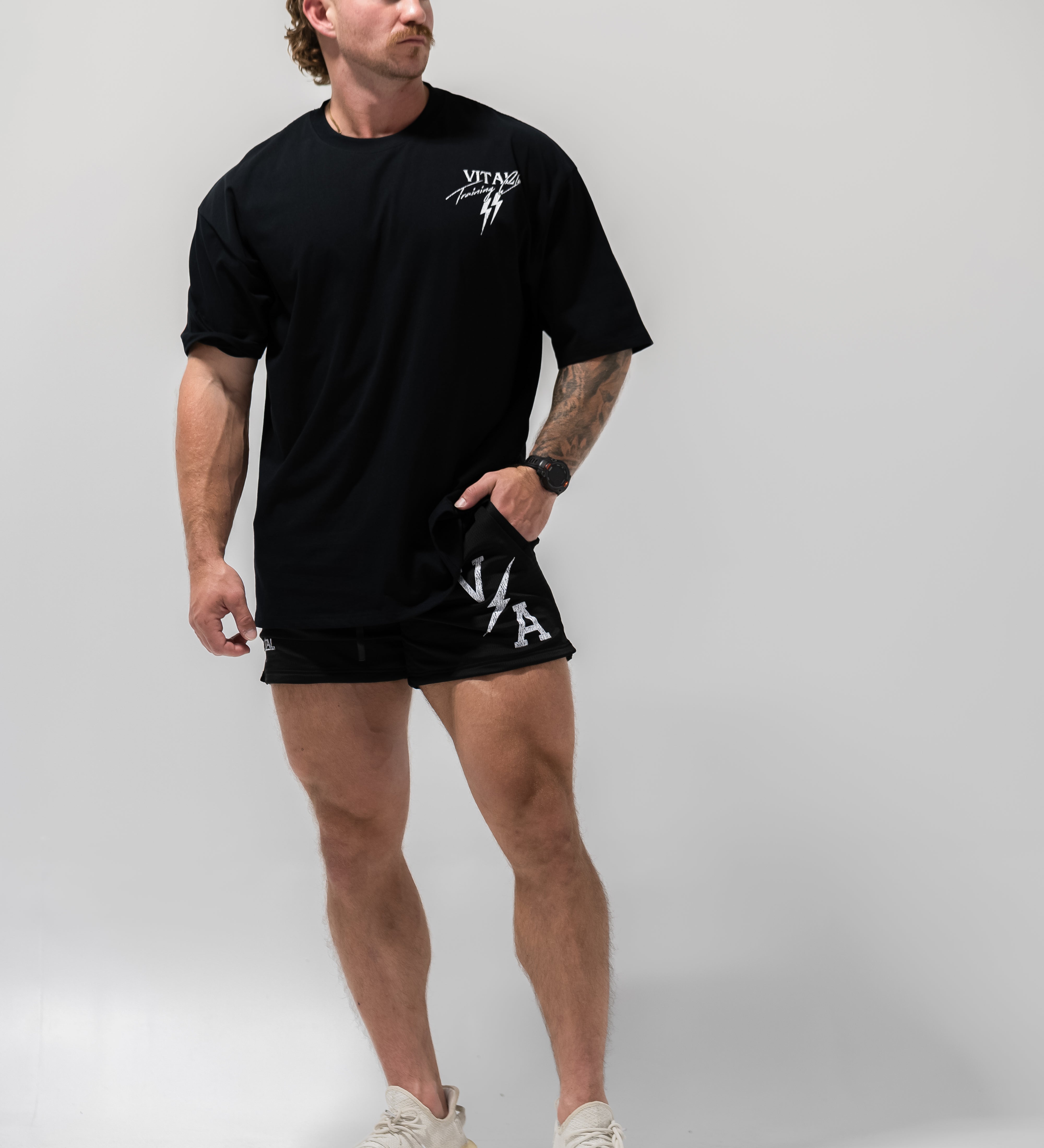 Oversized Pump Cover T-Shirt - Power T - VITAL APPAREL
