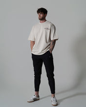 Oversized Pump Cover T-Shirt - Race T Cream - VITAL APPAREL