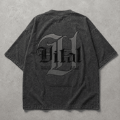 Oversized Pump Cover T-Shirt - Signature T Gray Acid - VITAL APPAREL