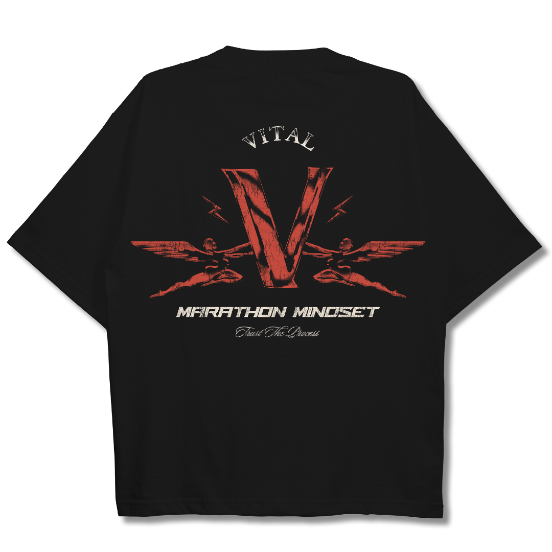 Oversized Pump Cover T-Shirt - Sprint T - VITAL APPAREL