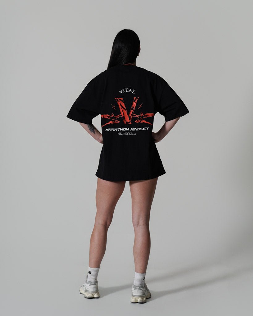 Oversized Pump Cover T-Shirt - Sprint T - VITAL APPAREL