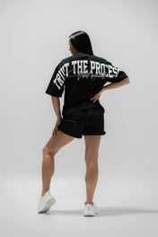 Oversized Pump Cover T-Shirt - TTP Distressed White - VITAL APPAREL