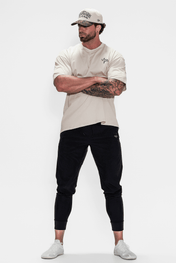 Oversized Pump Cover T-Shirt - VITAL APPAREL TTP/Cream Woodland Camo - VITAL APPAREL