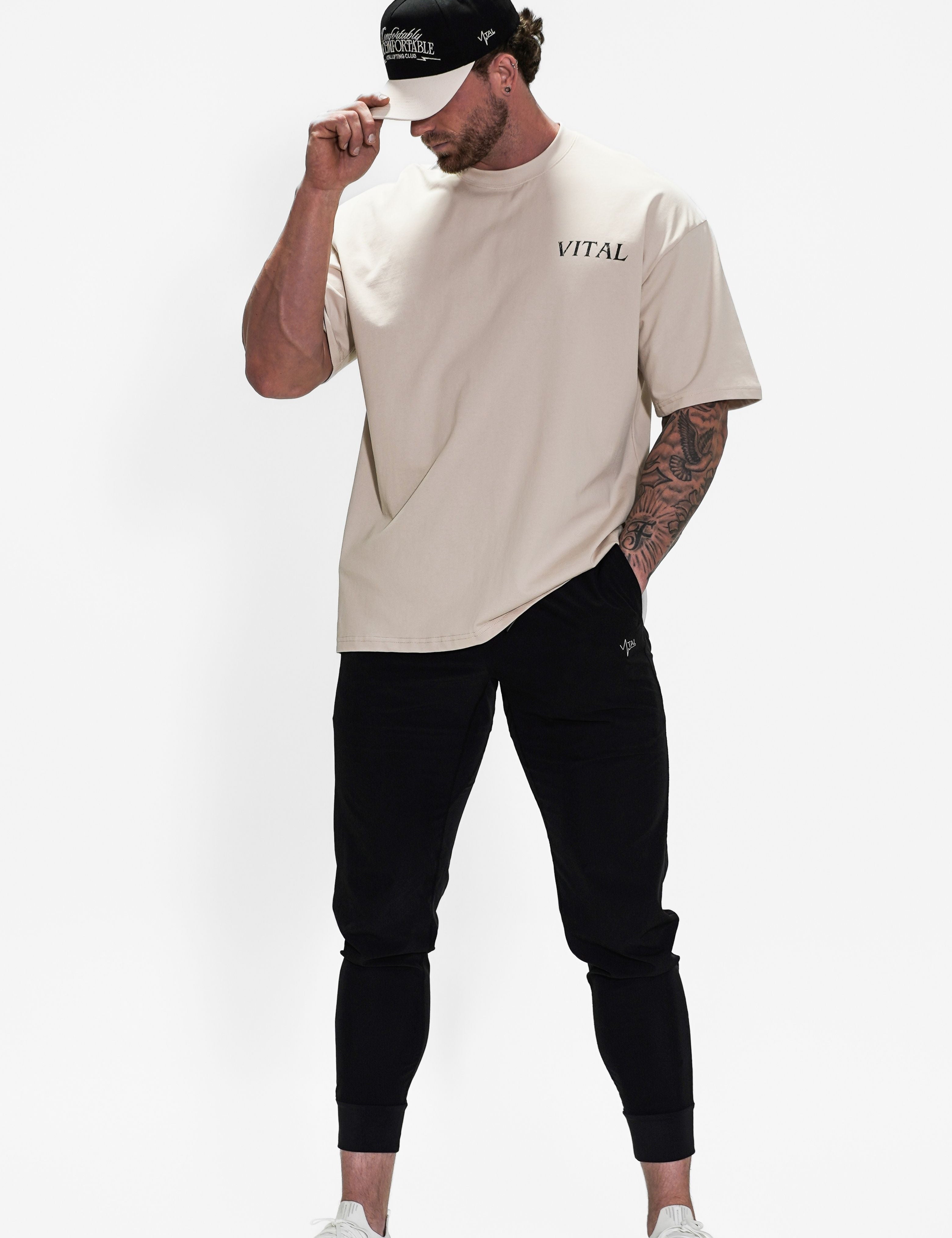 Oversized Pump Cover T-Shirt - Vital Journey T - VITAL APPAREL