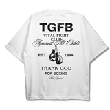 Oversized Pump Cover T-Shirt - VTG Fight Club
