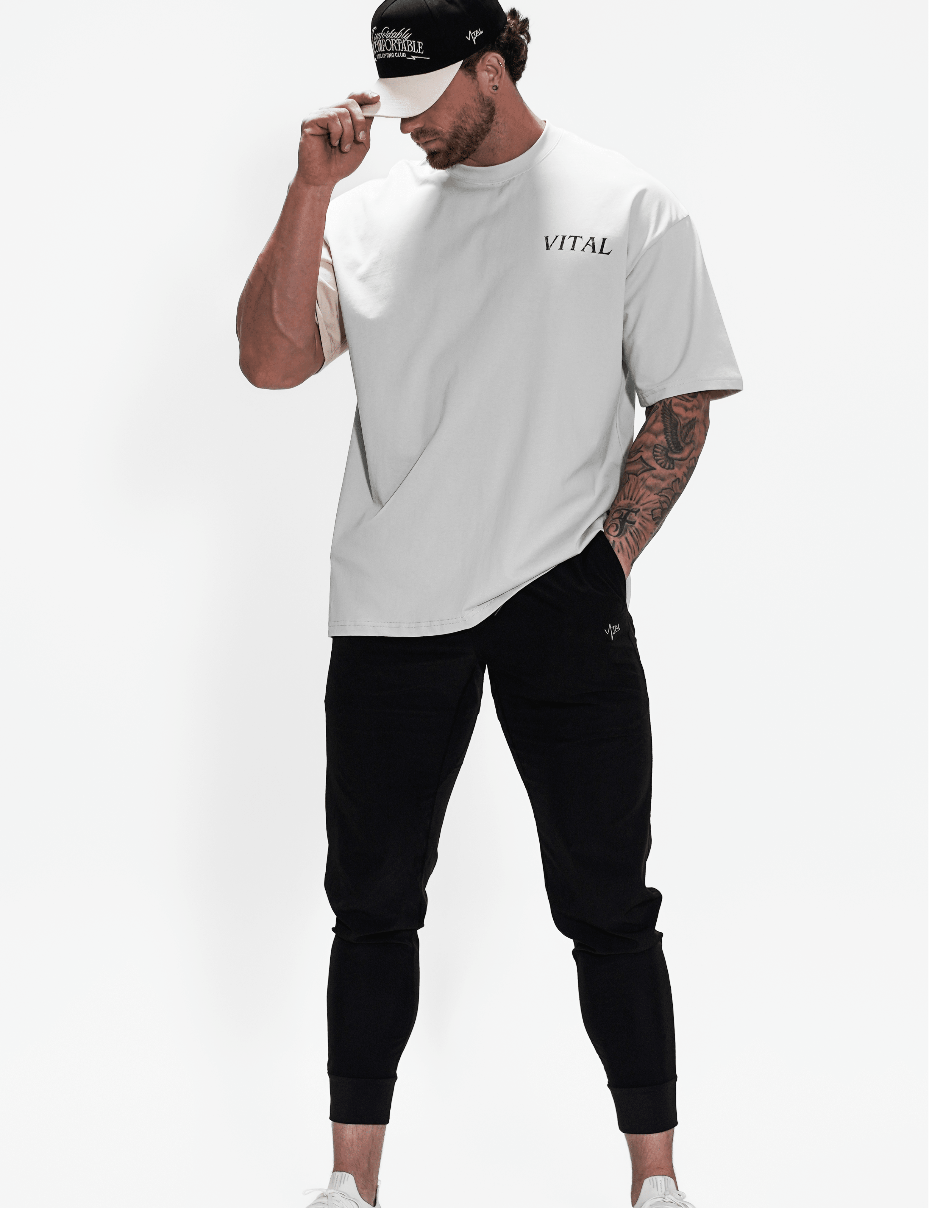 Oversized Pump Cover T-Shirt - VTG Fight Club - VITAL APPAREL