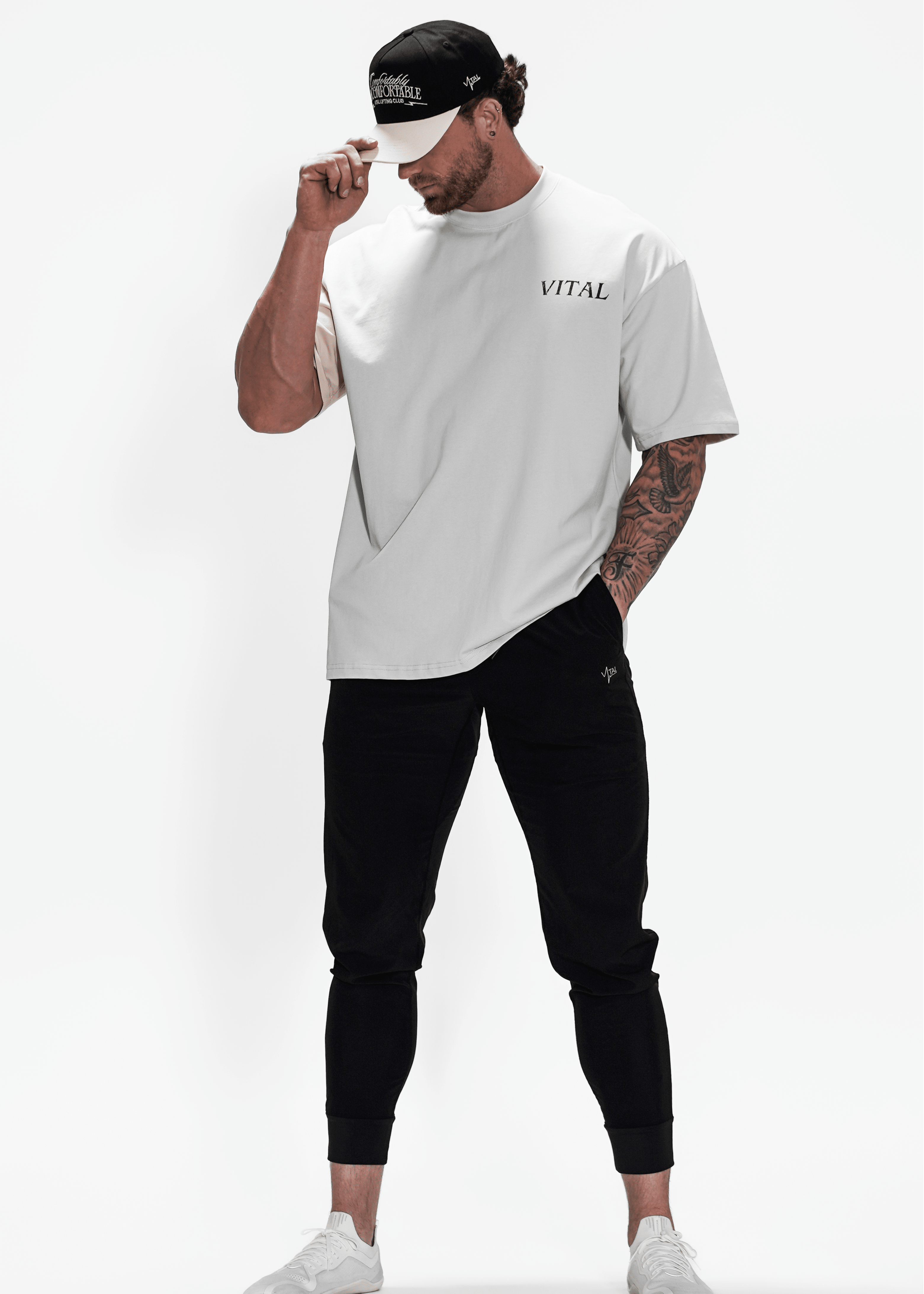 Oversized Pump Cover T-Shirt - VTG Fight Club - VITAL APPAREL