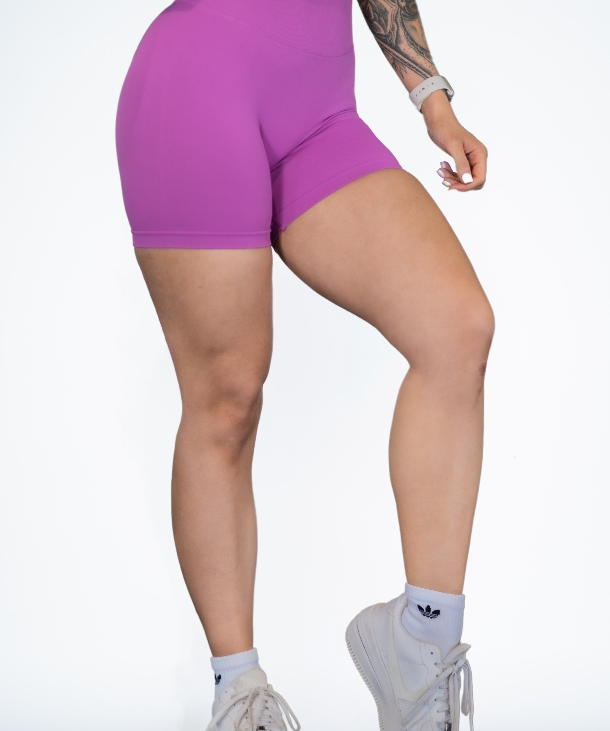 Pinnacle 4" Scrunch Butt Short - Bubble Gum - VITAL APPAREL