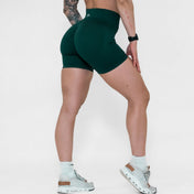 Pinnacle 4" Scrunch Butt Shorts - Evergreen - VITAL APPAREL