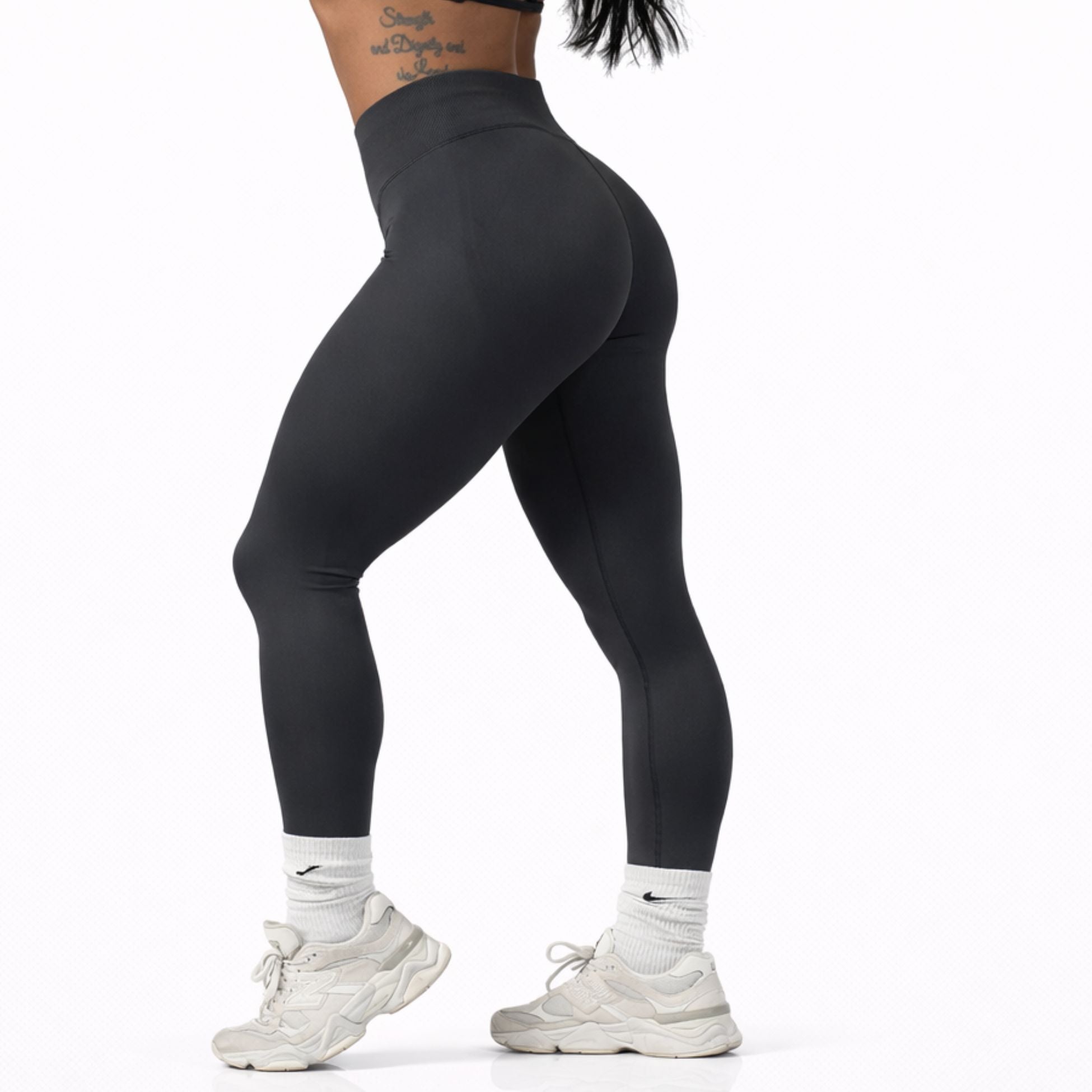 Pinnacle Scrunch Butt Legging - Dark Gray - VITAL APPAREL