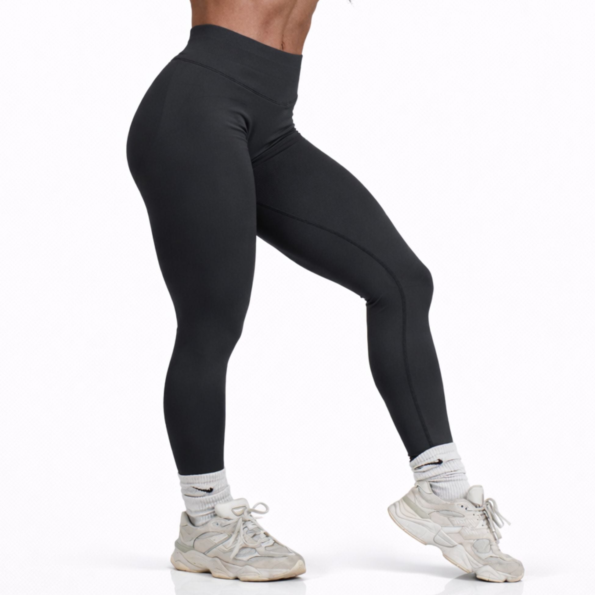 Pinnacle Scrunch Butt Legging - Dark Gray - VITAL APPAREL