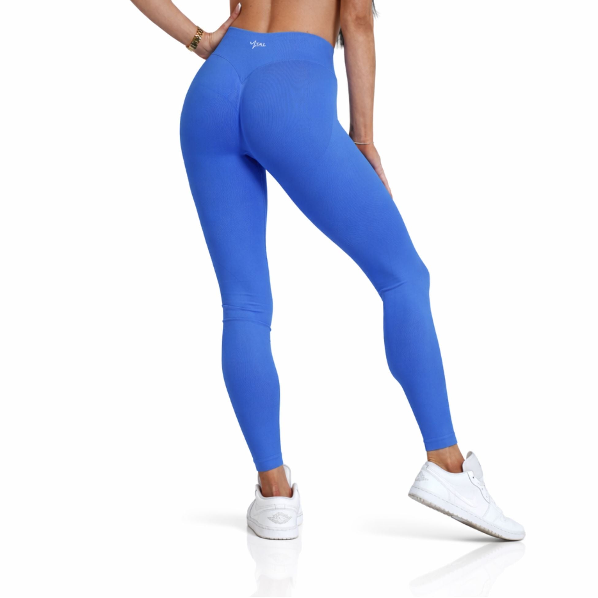 Pinnacle Scrunch Butt Legging - Electric Blue - VITAL APPAREL