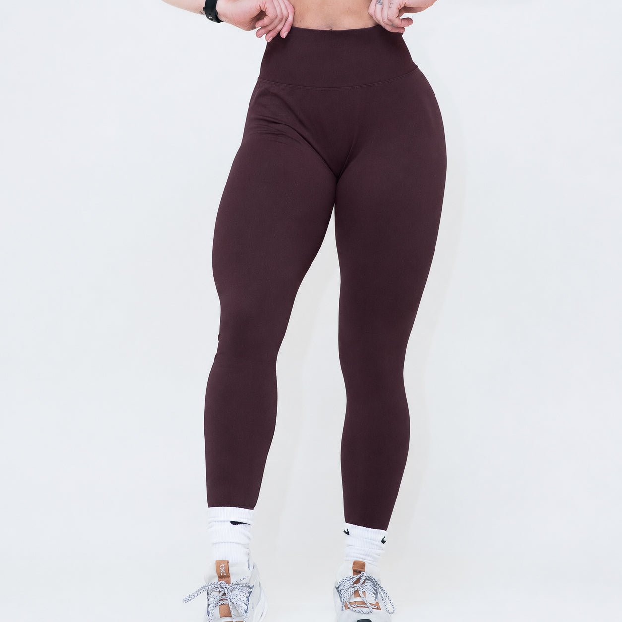 Pinnacle Scrunch Butt Legging - Espresso - VITAL APPAREL
