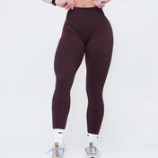 Pinnacle Scrunch Butt Legging - Espresso - VITAL APPAREL