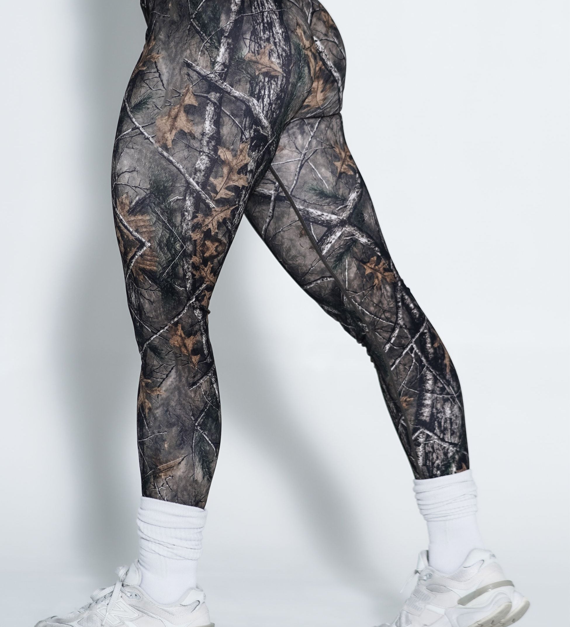 Pinnacle Scrunch Butt Legging - Forest Camo - VITAL APPAREL