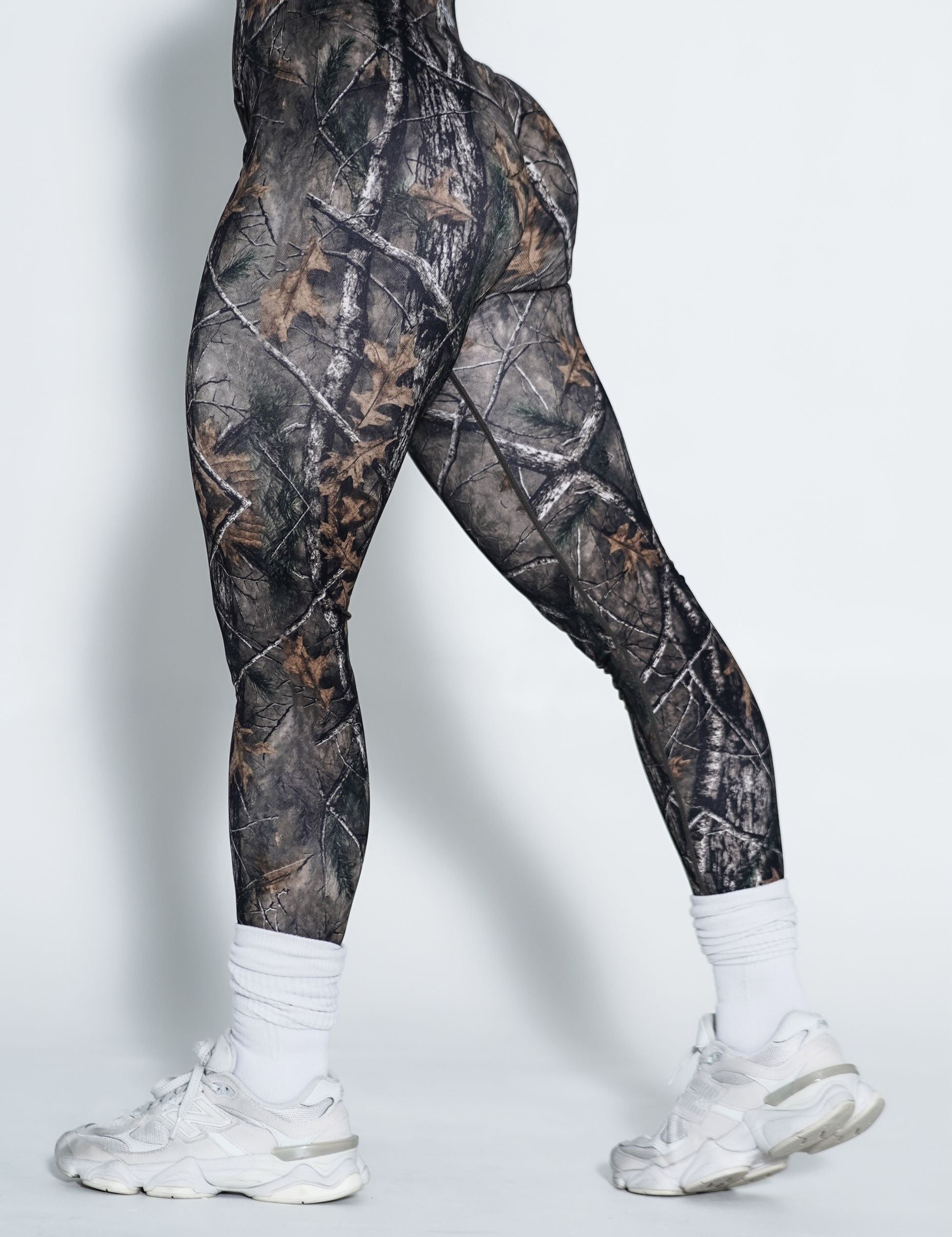 Pinnacle Scrunch Butt Legging - Forest Camo - VITAL APPAREL
