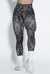 Pinnacle Scrunch Butt Legging - Forest Camo - VITAL APPAREL