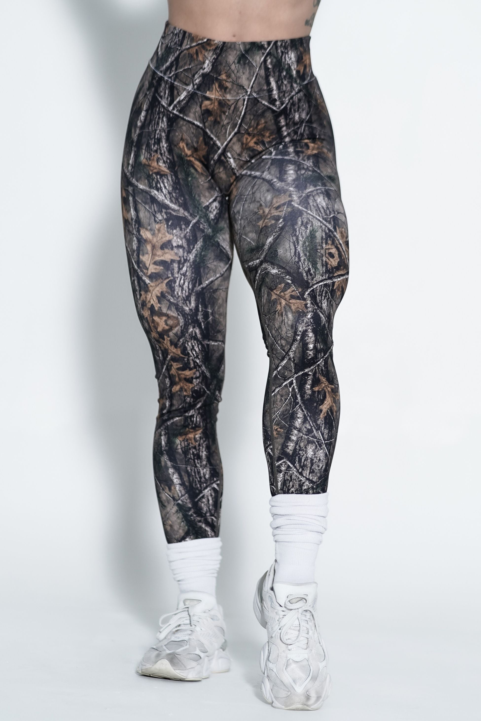 Pinnacle Scrunch Butt Legging - Forest Camo - VITAL APPAREL
