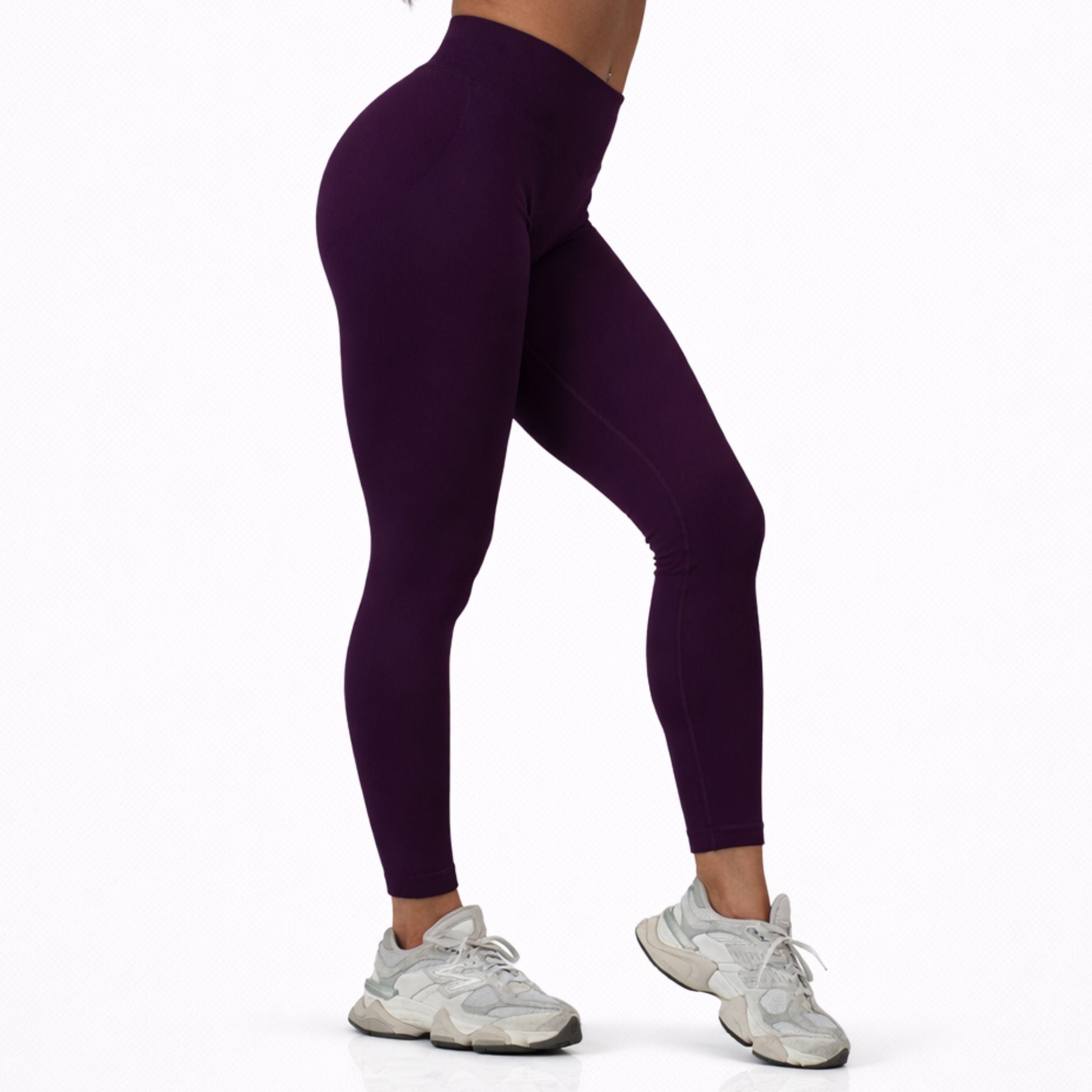 Pinnacle Scrunch Butt Legging - Grape - VITAL APPAREL
