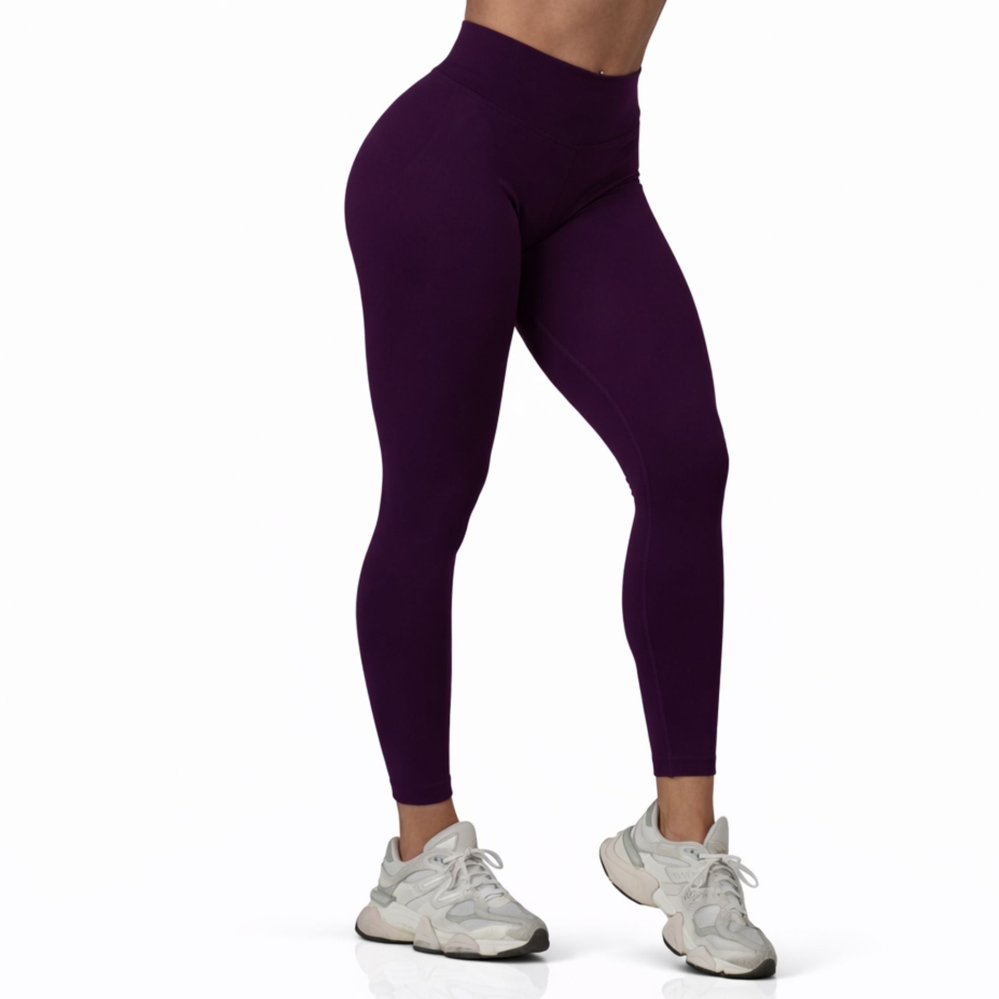 Pinnacle Scrunch Butt Legging - Grape - VITAL APPAREL