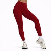 Pinnacle Scrunch Butt Legging - Scarlet - VITAL APPAREL