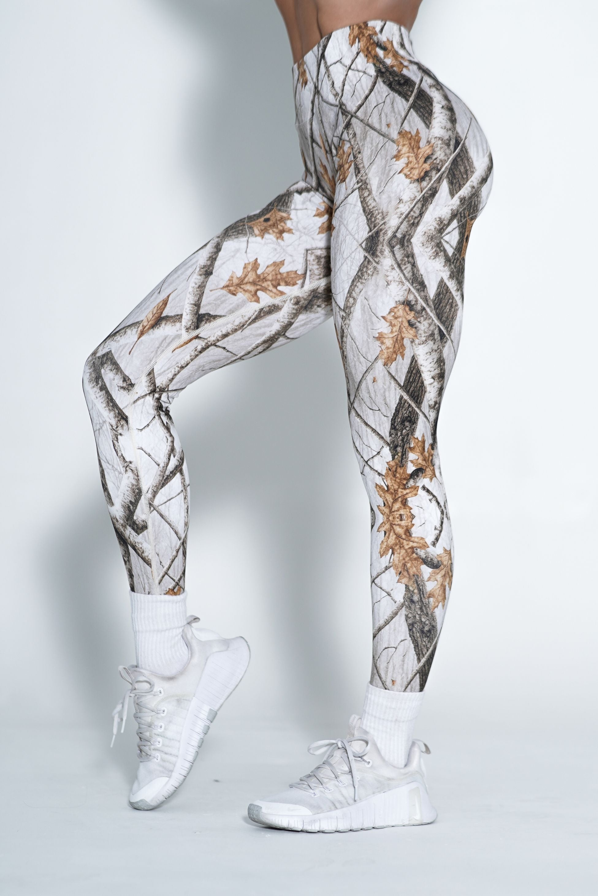 Pinnacle Scrunch Butt Legging - Snow Camo - VITAL APPAREL
