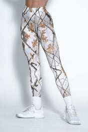 Pinnacle Scrunch Butt Legging - Snow Camo - VITAL APPAREL